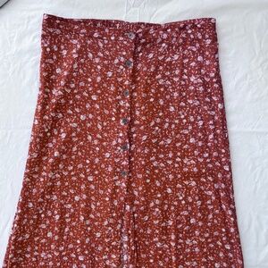 Wild Fable Maxi Floral Print Skirt